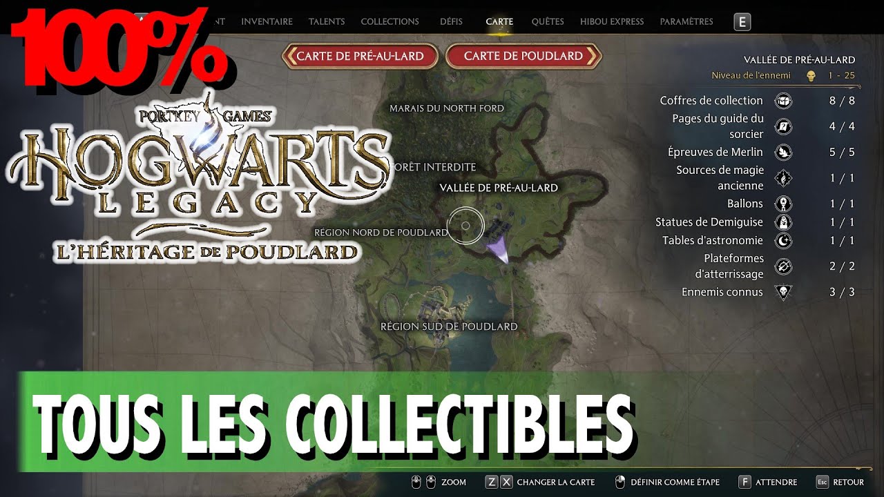 Vall E De Pr Au Lard Tous Les Collectibles Coffre Page Statue