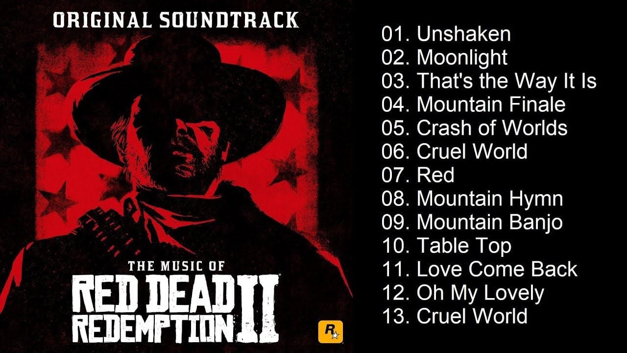 red dead redemption 2 music list