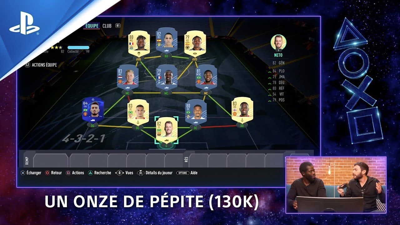 Tournois Ps4 Competition Center Fifa 21 Tuto 6 Un Onze De Pepite 130k