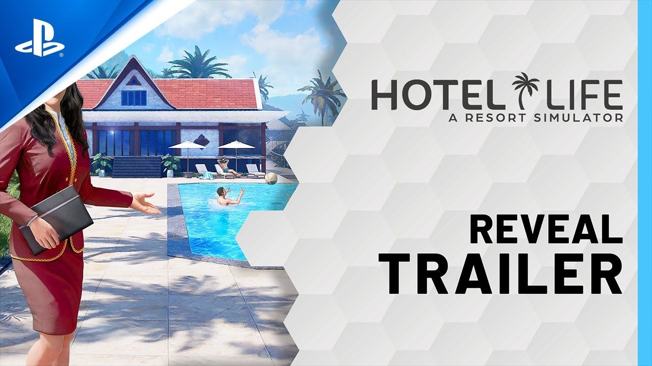 Hotel Life A Resort Simulator Reveal Trailer Ps5 Ps4 