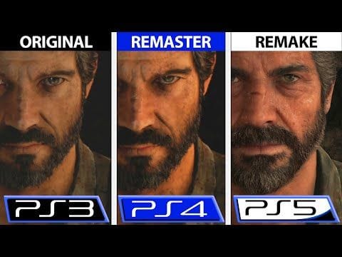 The Last Of Us Part I Ps3 Ps4 Ps5 Remake Graphics Modes Fps