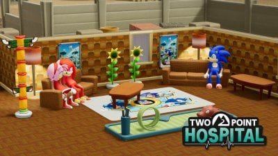 Two Point Hospital : Sonic se rend à l'hôpital avec un DLC