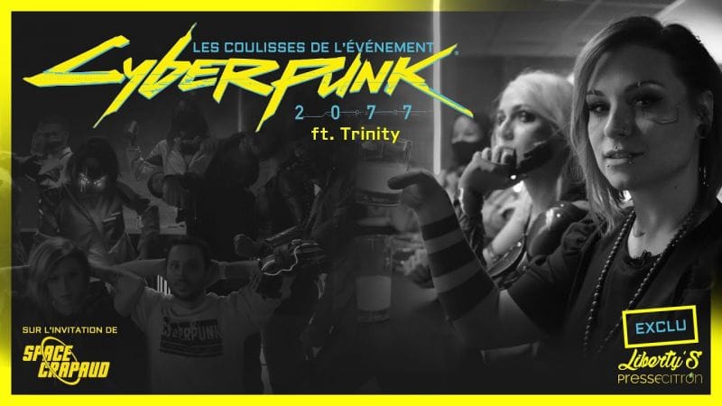 [EXCLU] DANS LES COULISSES DE L'ÉVÉNEMENT DE LANCEMENT #CYBERPUNK2077 (ft TRINITY)