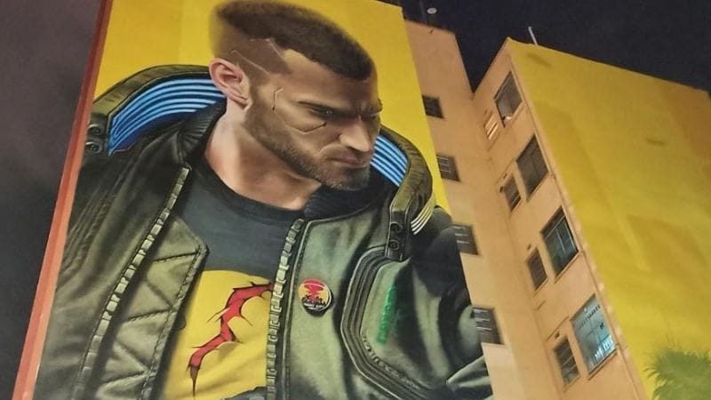 CD Projekt Red Reportedly Broke A Street Art Law In São Paulo With Cyberpunk 2077 Mural And Got Fined $75,000 - PlayStation Universe