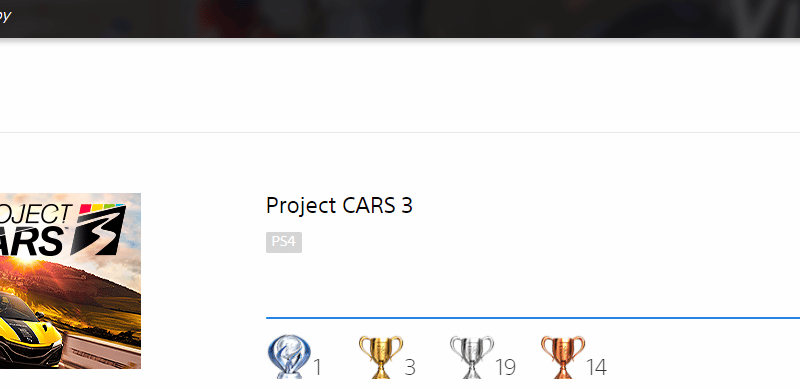 Platine Project Cars 3 !