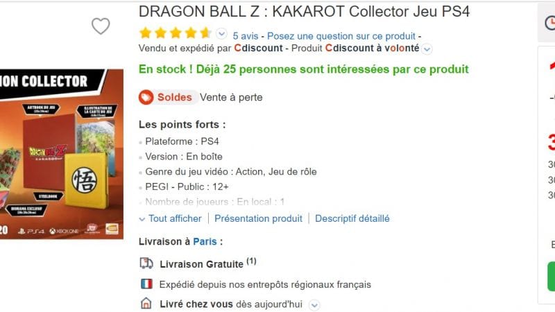 [SOLDES] L'édition collector à 110€