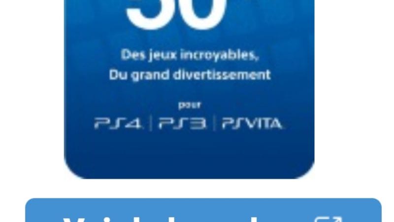 Carte 50€ psn [FR] à 43€