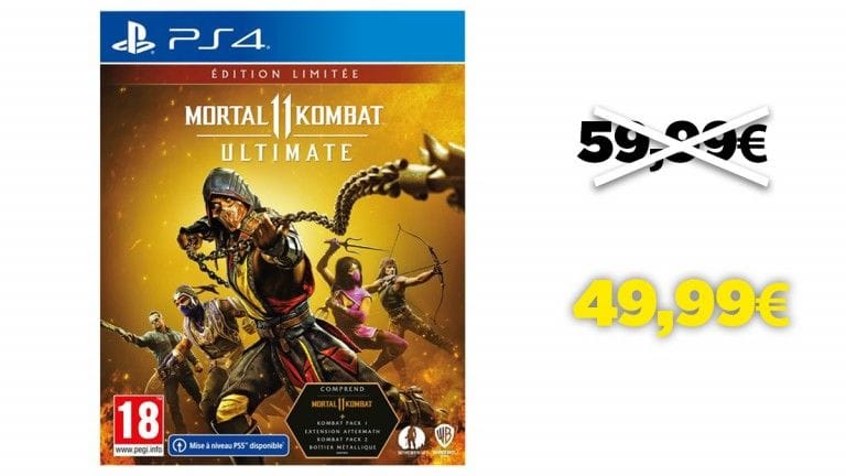 L'édition limitée de Mortal Kombat 11 à moins de 50€