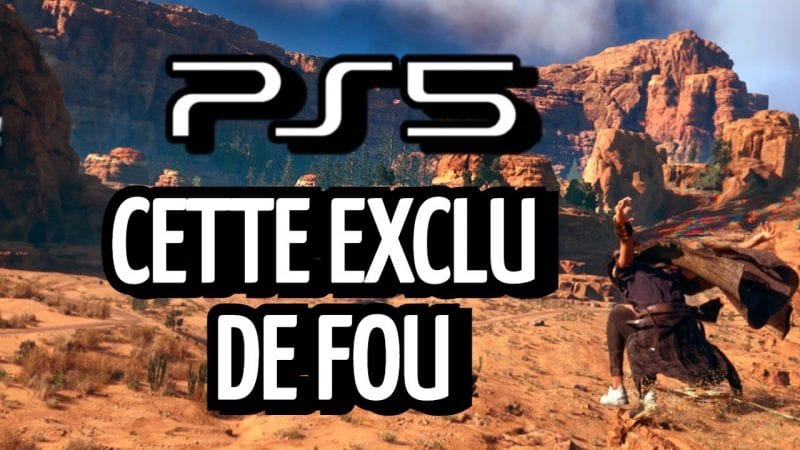 PS5 : cette exclu de fou !!!