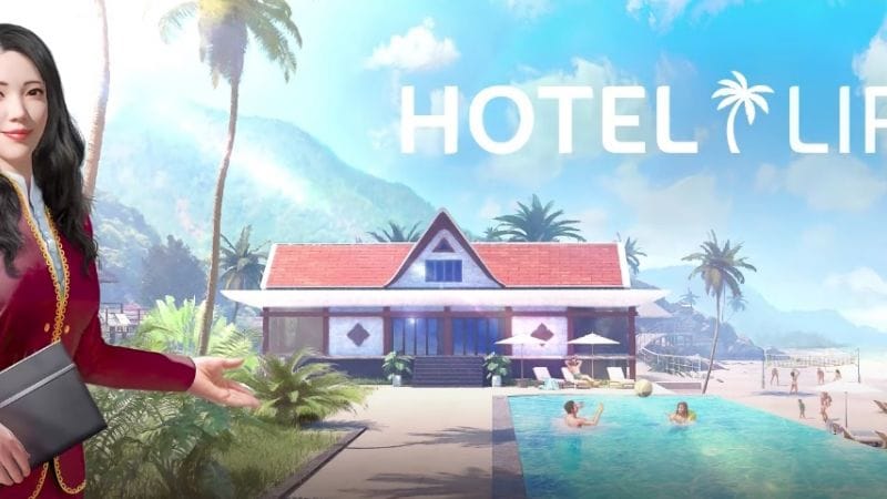 Hotel Life: A Resort Simulator, Nacon dévoile un jeu de gestion sur une île paradisiaque