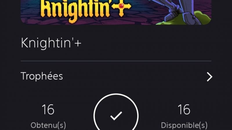 Platine #43 Knightin'+