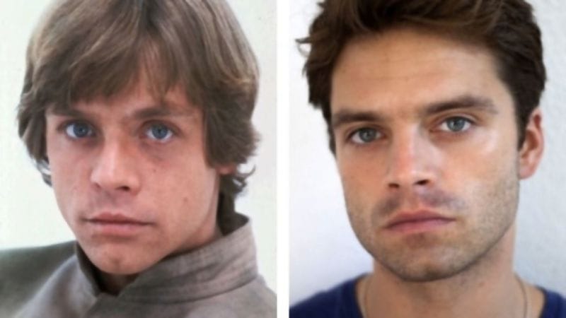 Sebastian Stan en jeune Luke Skywalker ? Le Soldat de l'hiver de Marvel réagit !