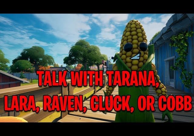 Parlez Avec Tarana, Lara Croft, Raven, Cluck Ou Cobb Dans Fortnite - Tech Tribune France