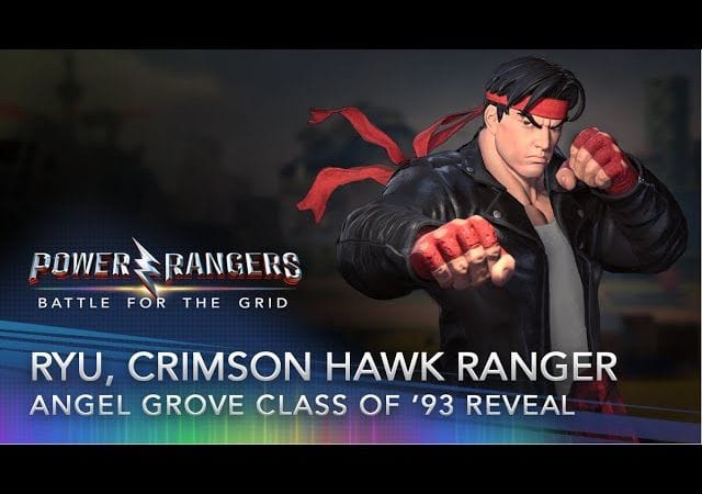 Power Rangers: Battle for the Grid - Ryu, Crimson Hawk Ranger (Angel Grove Class of 93 Skin)