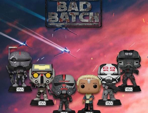 Lot de Funko POP pour la série Bad Batch