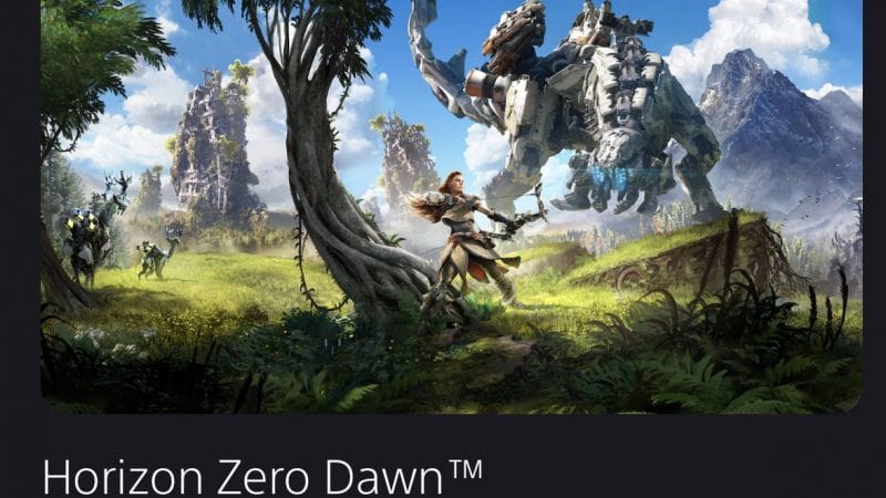 Horizon zero dawn: enfin le platine !