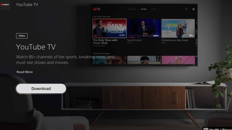 PS5 : Youtube TV arrive sur la console de Sony