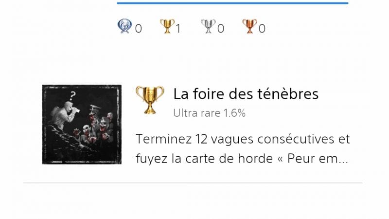 Mon 10700ème trophée!!!