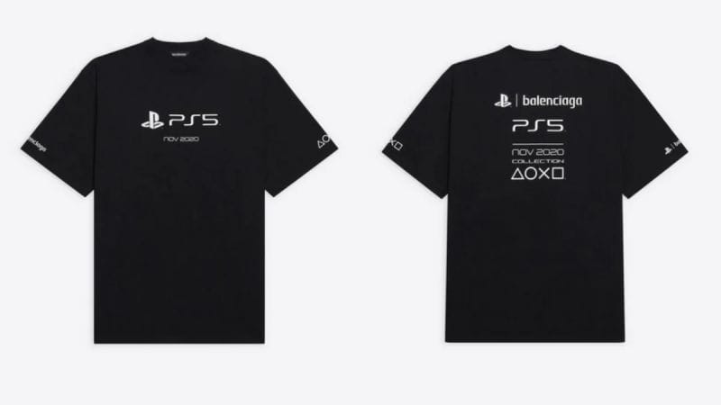 PS5 : Sony vend un t-shirt 550 €, plus cher que la console !