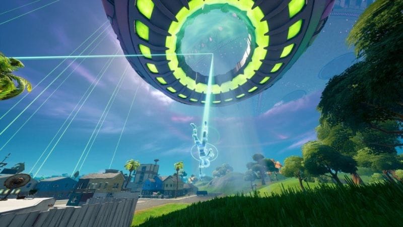 Fortnite : faire l'expérience de la gravité, défi saison 7