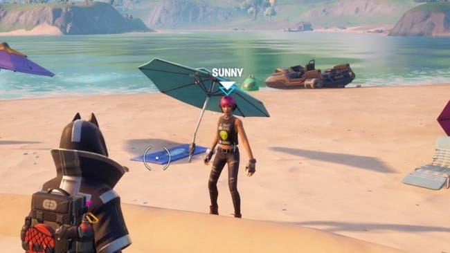 Se faire infecter par un parasite extraterrestre et parler à Sunny, défi saison 7 - Fortnite - GAMEWAVE