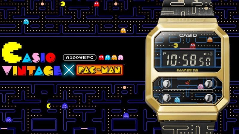 Casio dévoile une montre vintage à l’effigie de Pac-Man | Journal du Geek