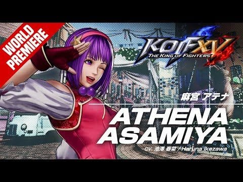 The King of Fighters XV invoque Athena Asamiya