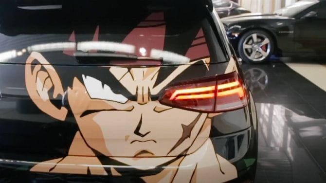 L'image du jour : De la déco automobile DBZ de qualité