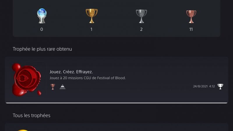 100% Infamous Festival of Blood