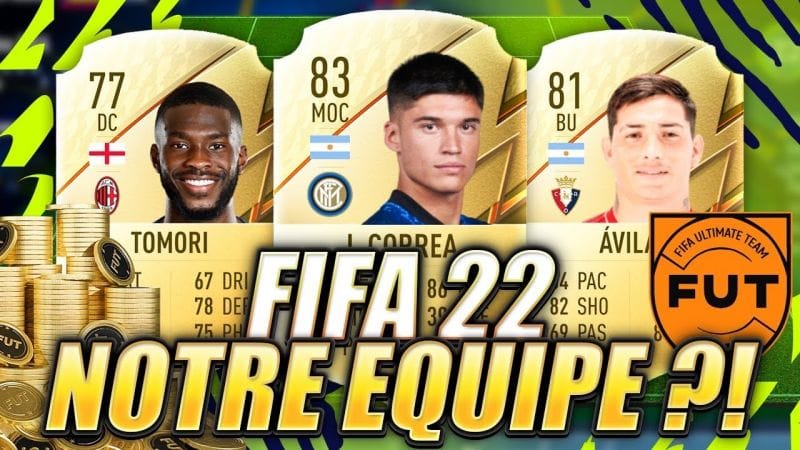 NOTRE 1ÈRE ÉQUIPE CHEATÉ SUR FIFA 22 Ultimate Team ?!