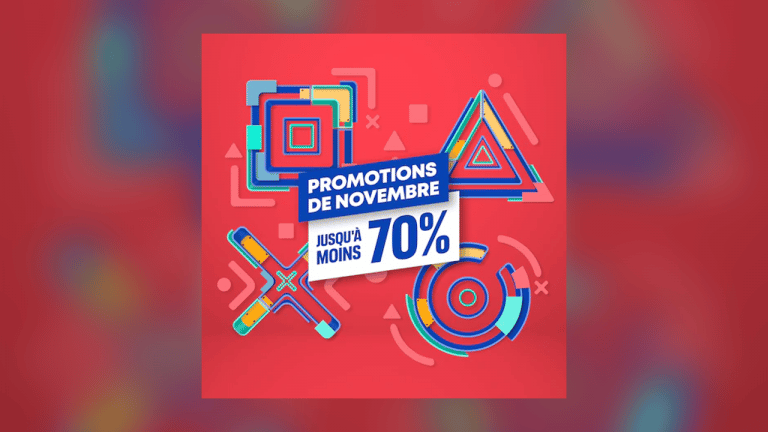 PlayStation Store : jusqu'à -70% avec les Promotions de Novembre !