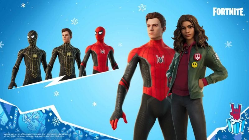 Comment obtenir les skins Spider-Man de Tom Holland et Zendaya : Pack, prix...