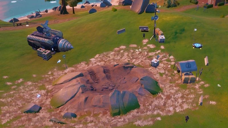 Eliminer des forces de l'IO, défi Fortnite saison 1 chapitre 3