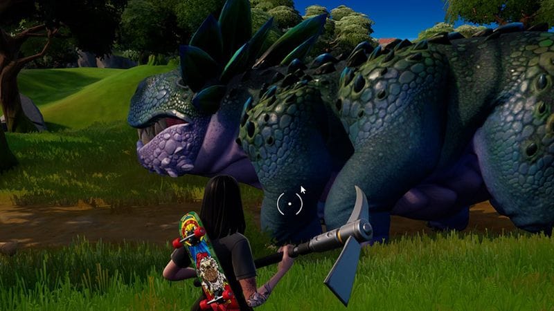 Donner des klombaies à manger à un Klombo dans Fortnite, défi