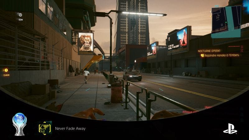 233e Platine CyberPunk 2077 PS5