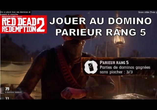 Technique Domino Défi Parieur Rang 5 - Red Dead Redemption 2 (PS4)