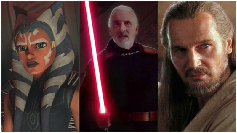 Star Wars: Tales of the Jedi est une série animée avec Ahsoka, le comte Dooku, Qui-Gon Jinn