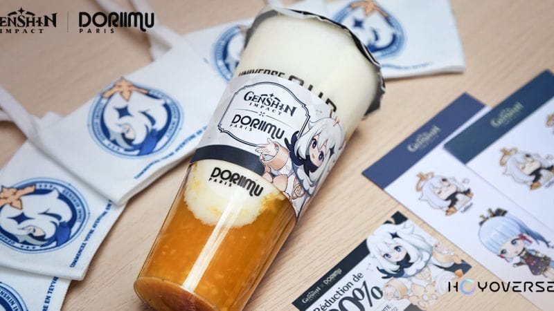 Genshin Impact : la première collaboration en France sous le signe du Bubble Tea