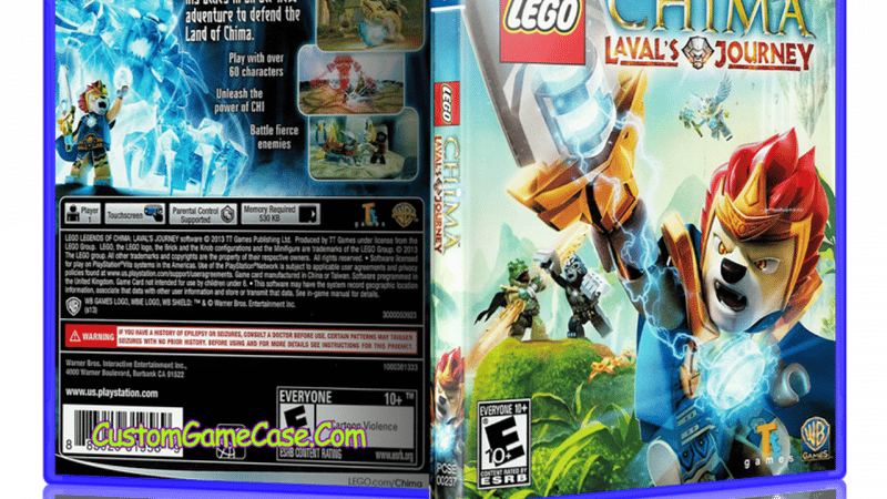 Platine n°238 - Lego Legends of Chima : Le Voyage de Laval