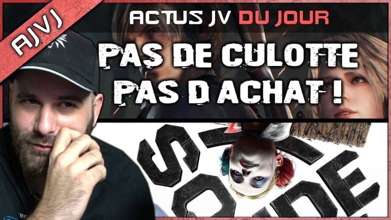 Le catastrophique SUICIDE SQUAD reporté ? Pire appel au boycott pour RE4 Remake 😂 ROBOCOP, MAJ PS5,