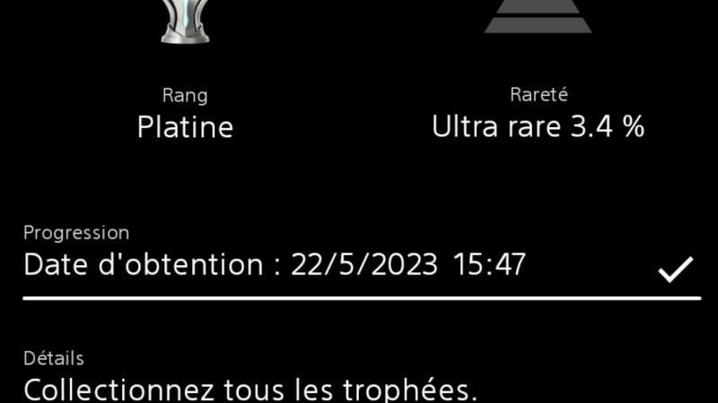 Mon Platine #49 Dead Space Remake.