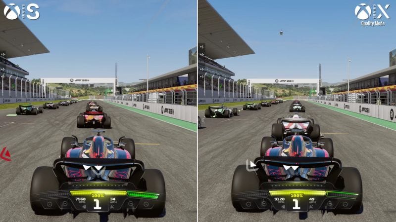 F1 23 : les versions PS5 & Xbox Series X|S comparées par Digital Foundry