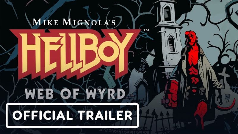 Le jeu d'action roguelite Hellboy Web of Wyrd sortira aussi en octobre