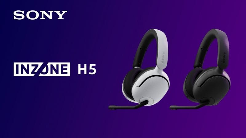 Sony annonce les Inzone Buds, ses écouteurs gaming sans fil et le casque H5