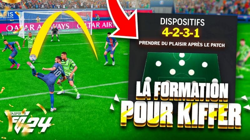 TUTO FC 24 - La FORMATION pour KIFFER APRÈS LE PATCH + Tactiques Perso - 4231 CHEATÉ