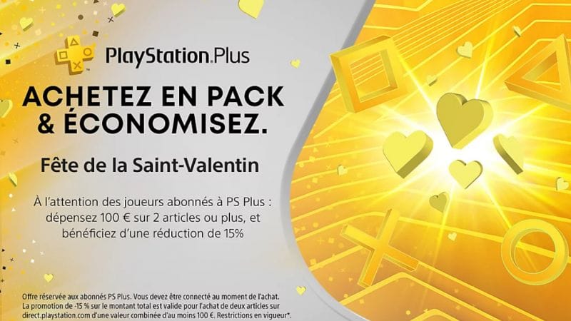 [ Abonnés PS+ ] 15% de réduction dès 2 articles achetés