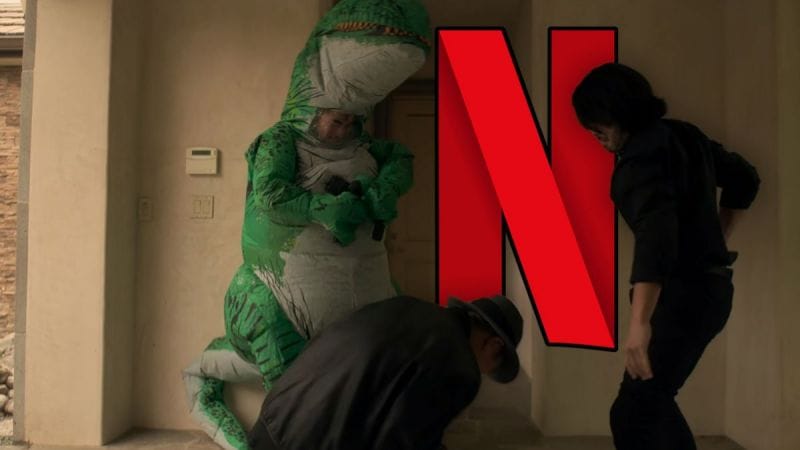 Grâce à Netflix j'ai vu des dinosaures gonflables se battre avec des couteaux, et je pense que vous devriez aussi