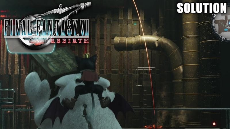 Final Fantasy 7 Rebirth Soluce Chapitre 11: Cat Sith - Plan d'évasion (Déblaiement, Porte, Code..)