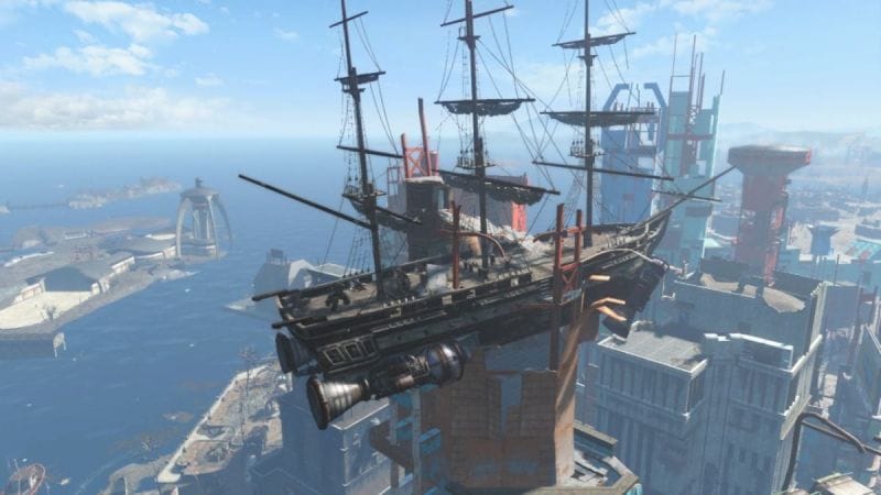 Le dernier voyage de l'USS Constitution Fallout 4 : Faut-il saboter ou réparer le bateau ?