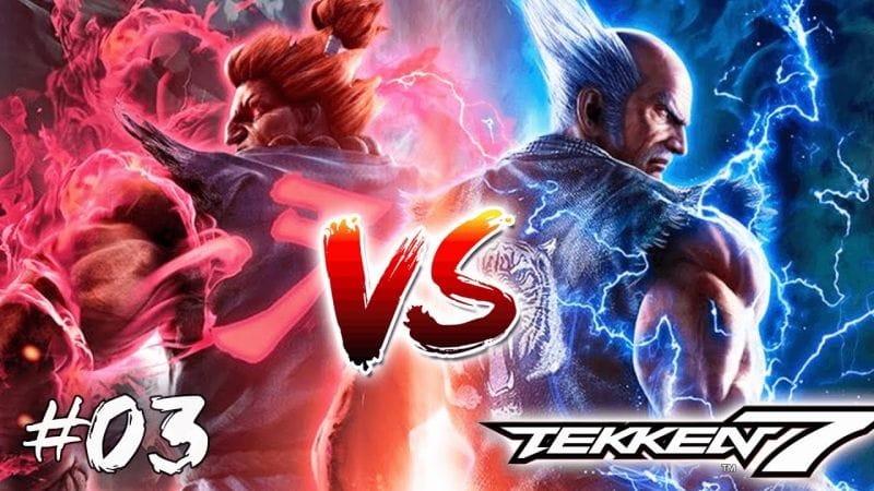 TEKKEN 7 - FR | Épisode 3 : Akuma VS Heihachi - Gameplay ( PS4 Pro )